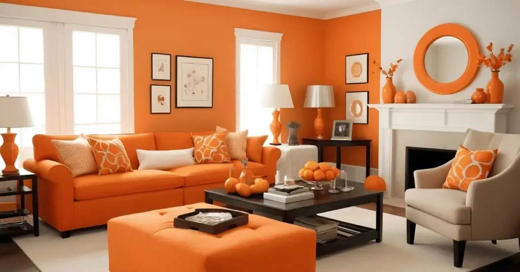 Some Interesting Facts About Orange Living Room Ideas