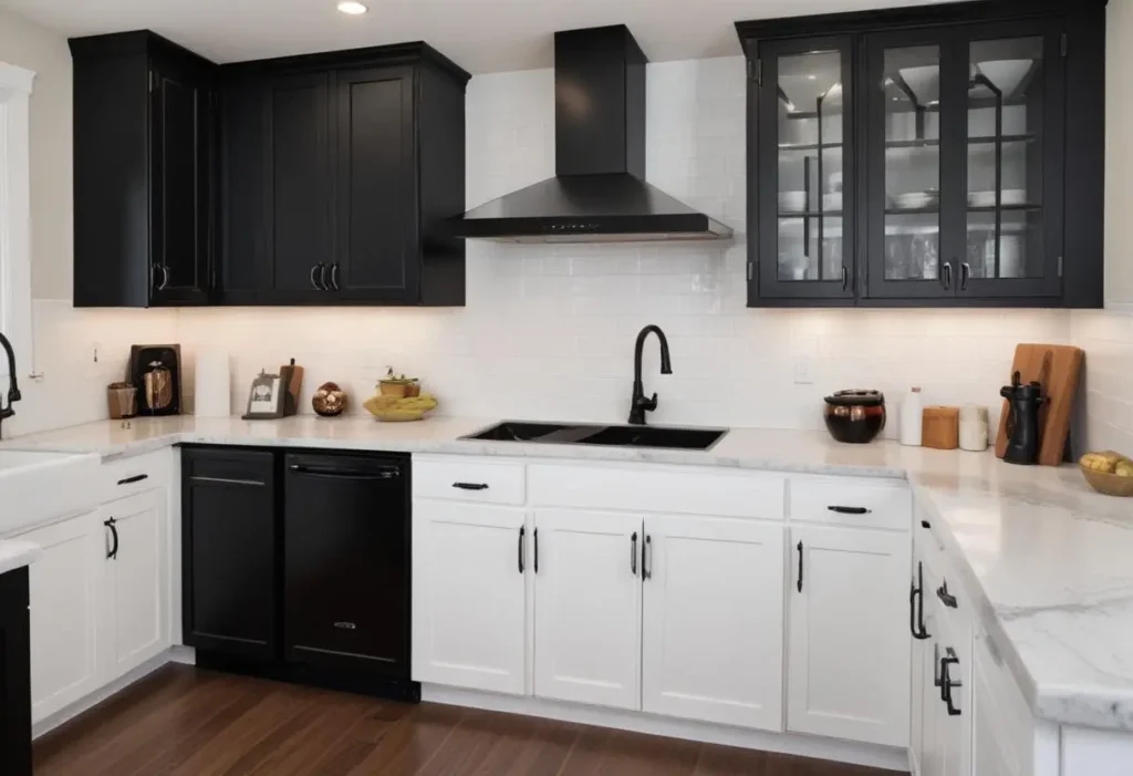 Benefits of Using Black Hardware on White Kitchen Cabinets