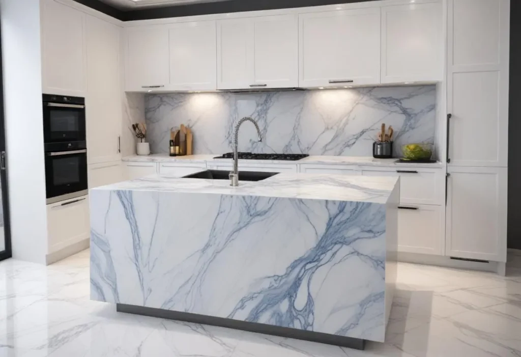 Blue Range White Marble 