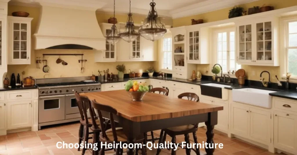 Choosing Heirloom-Quality Furniture