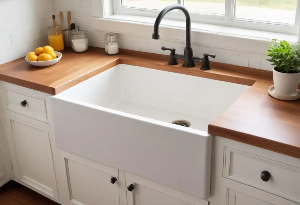 Installing a Farmhouse Sink