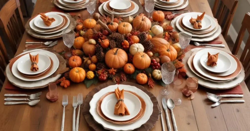 Rustic Thanksgiving Table