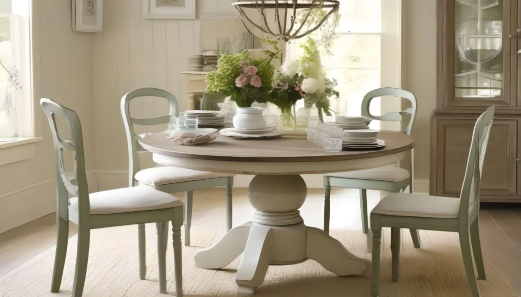 Shabby Chic Round Table