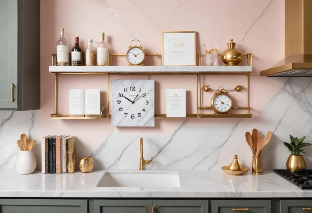 Install a Kitchen Office Wall Organizer