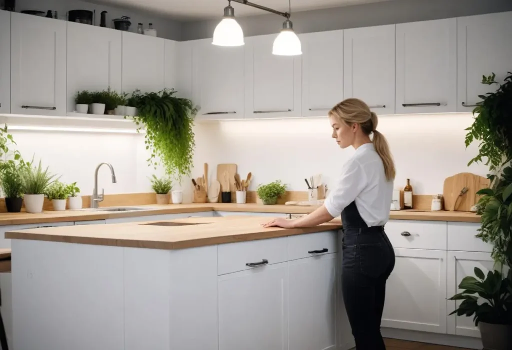 Installing Wood Cabinets