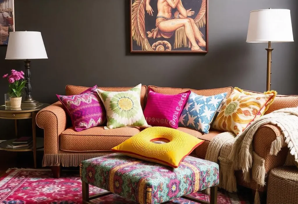 Colorful Throw Pillows