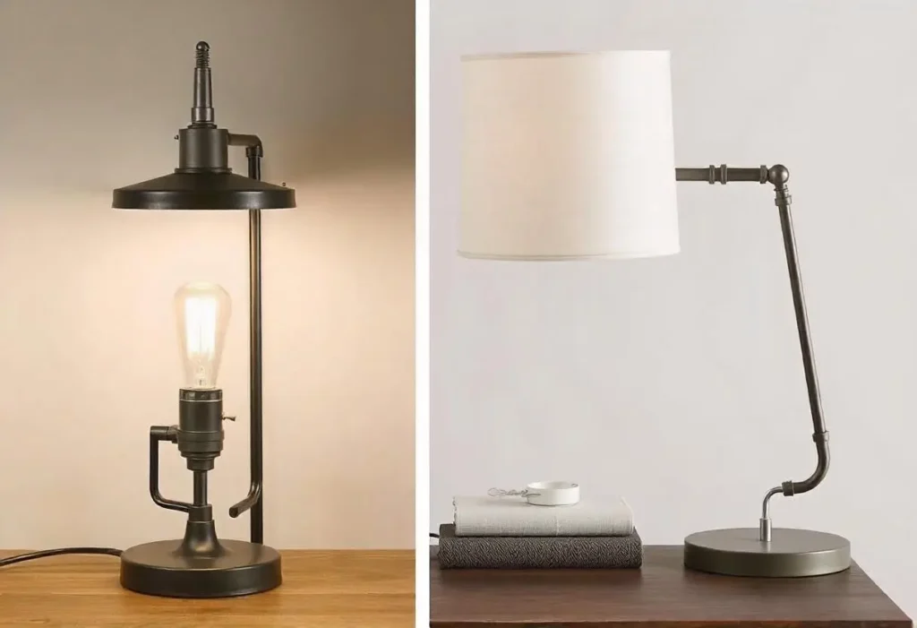 Industrial Table Lamps