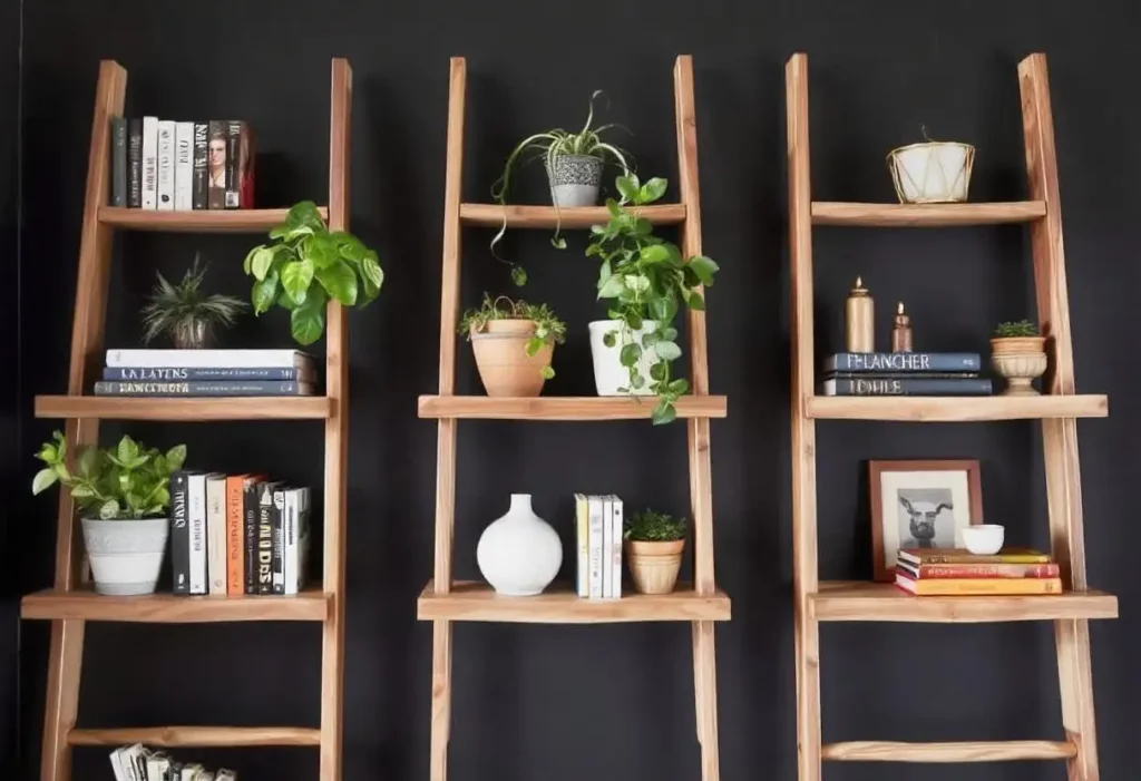 Ladder Shelves